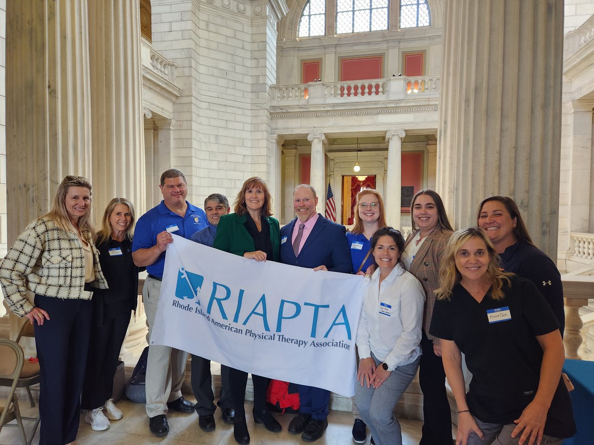 APTA Rhode Island (@riapta1) on Twitter photo Thank you <a href="/Mcgaw71/">Representative Michelle McGaw💙</a> for your support and advocacy of Physical Therapy. Glad you stopped by during our Physical Therapy day at the State House. Thank you <a href="/Mcgaw71/">Representative Michelle McGaw💙</a> for your support and advocacy of Physical Therapy. Glad you stopped by during our Physical Therapy day at the State House.