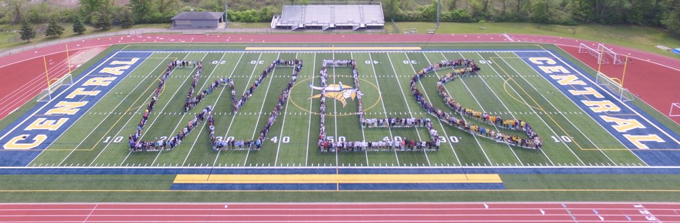 KAMeteyer's tweet photo. This morning, our staff and students in grades 9, 10, and 11 formed a "WLC" on our football field. One school, many individuals! https://t.co/iHQ9B6pnT2