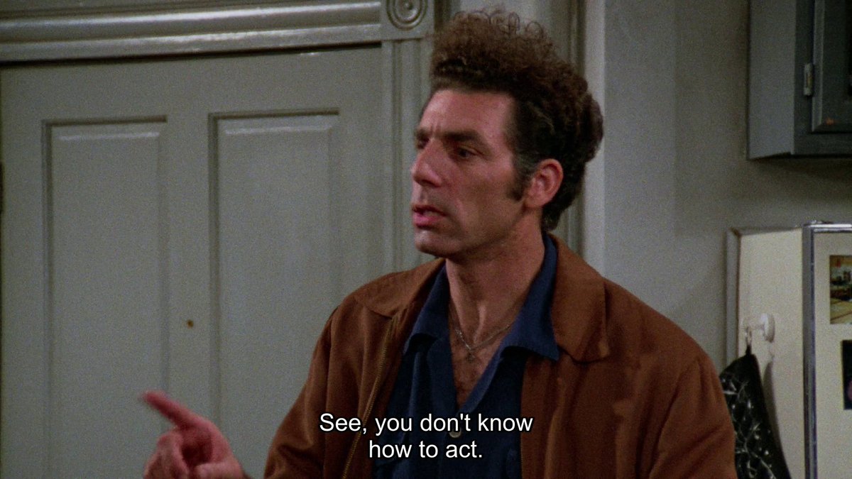 10:17 S3E11 "The Alternate Side" #Seinfeld