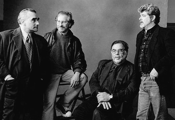 Martin Scorsese, Steven Spielberg,  Francis Ford Coppola, George Lucas.