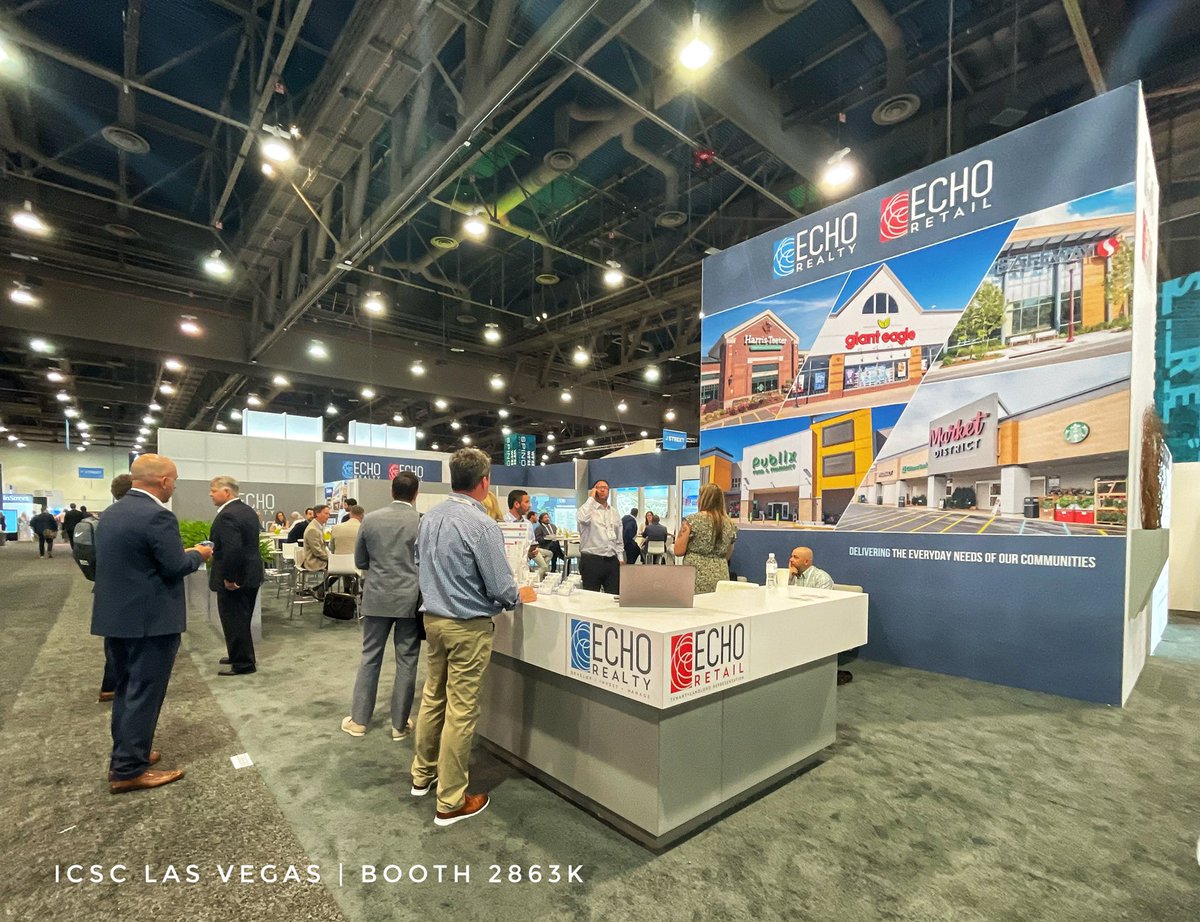 echorealty's tweet image. We’re in Vegas! Visit us today and tomorrow at Booth 2863K. #icsc2023