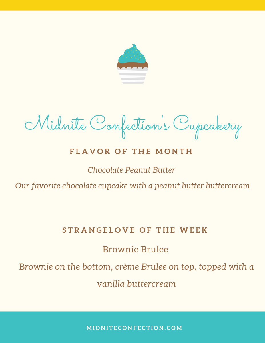 We will be featuring Coconut Mango as our flavor of the week!

#carrotcake #baltimoredesserts #Shoplocalbaltimore #midnitecc  #smallbusiness   #coconutmango #chocolatepeanutbuttercupcake #cookiesandcream