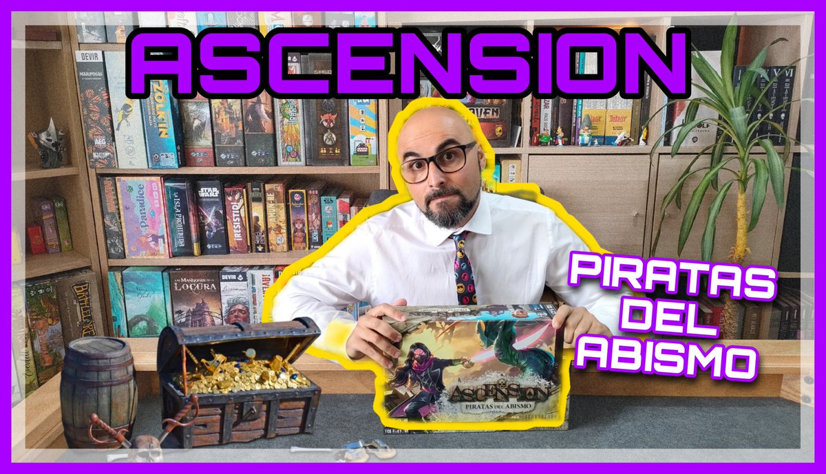 ASCENSION PIRATAS DEL ABISMO--UNBOXING

Abrimos la nueva expansión autojugable en castellano de del clásico deckbuilding que nos trae TCG FACTORY 

👇👇👇
youtu.be/K-YNHtdjJUQ

#ascensionpiratasdelabismo #tcgfactory  #juegosdemesa #boardgame #deckbuilding #ascension #unboxing