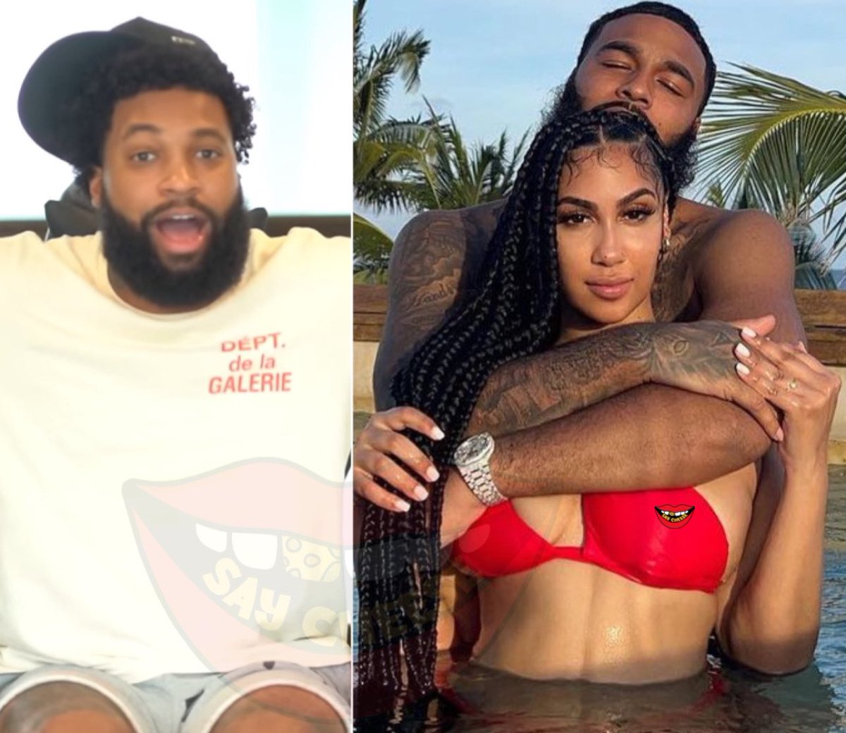 SaycheeseDGTL's tweet photo. Chris Sails says he doesn’t think Clarence is being faithful to Queen Naija https://t.co/sq6Aw81pnT