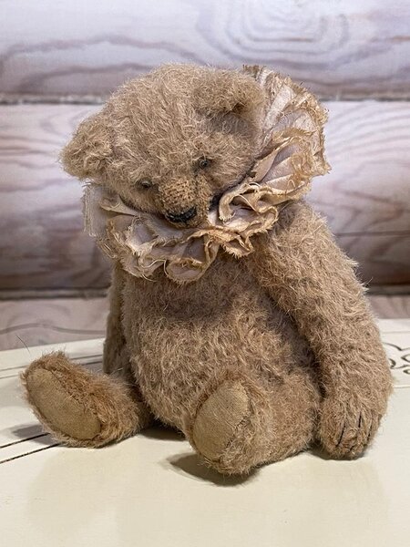 Alpaca Bear by Knyazeva Irina bearpile.com/t/342827  #collectible #artistbears #bear