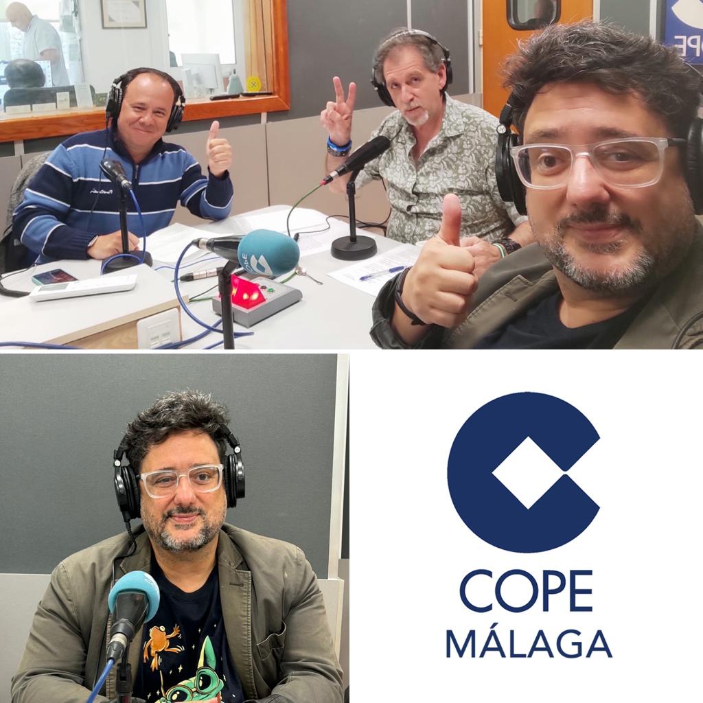 jgargal's tweet photo. 22/05/23 En cadena @COPEMalaga
 con @pedringj #BTM #Tecnología y #Ciberseguridad. Esta semana traemos a @japerezalias profesor #CPIFP para hablar de #salidasprofesionales #TIC y #ciberseguridad en la #FP #FormaciónProfesional Min. 20:30 aprox. https://t.co/gt4tSW6c3V https://t.co/Jqdes7VBVS