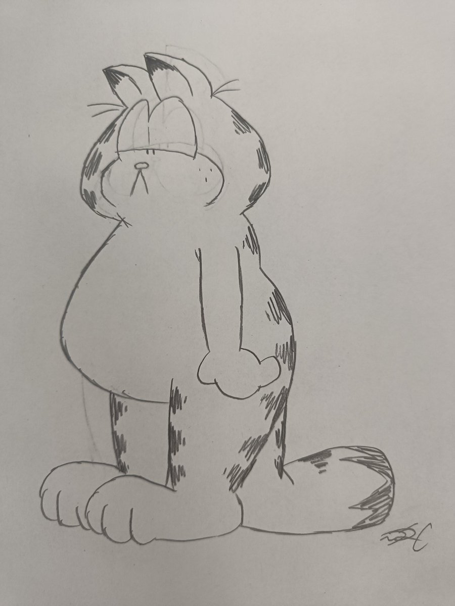 Quick Garfield Sketch