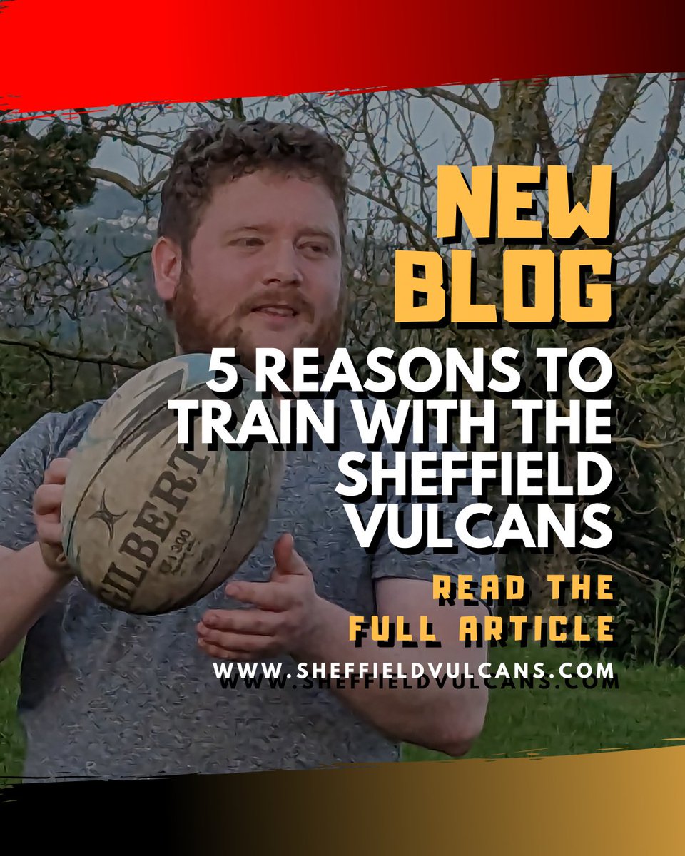 🚨 NEW BLOG 🚨 Discover 5 Solid Reasons to Train with the Sheffield Vulcans! Head over to our website to read the full article: sheffieldvulcans.com/5reasons2023 💪🔥 #SheffieldVulcans #TrainWithUs #RugbyCommunity #JoinTheFun #UnleashYourPotential #WAVAW