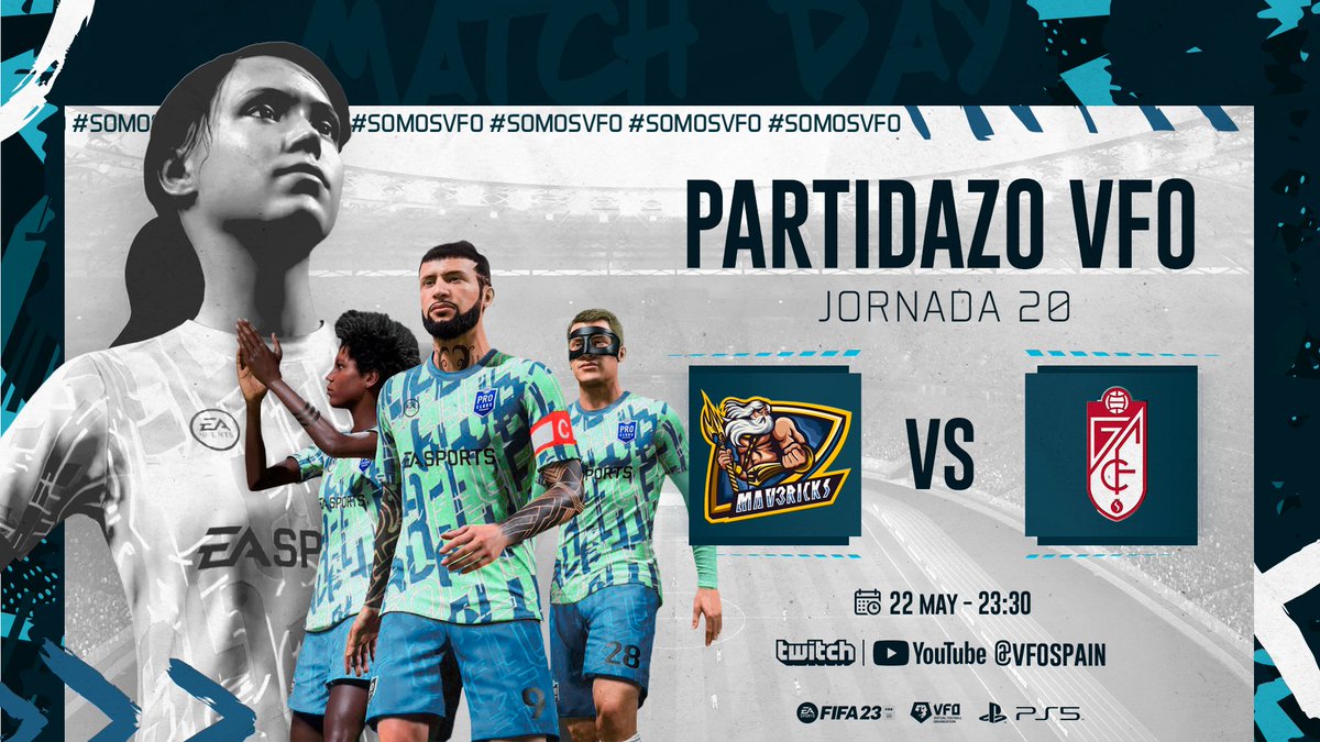 VFOspain's tweet photo. 📢#PartidazoVFO

🟠@WizardsFIFA - @CatenaccioEsp 
🟢@wolvesVFO - @EuropaEsports 
🔵@MV3United - @GranadaCF_eS 

📺https://t.co/4db0mX6kur https://t.co/pby19sIasn