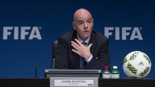 🗣 @Romain_Molina: 'One of Gianni Infantino's first actions when he took over FIFA was BREAKING UP the FIFA Anti-Racism Task Force. Infantino, Tebas, Rubiales, they're all just hypocrites.' #rmalive
