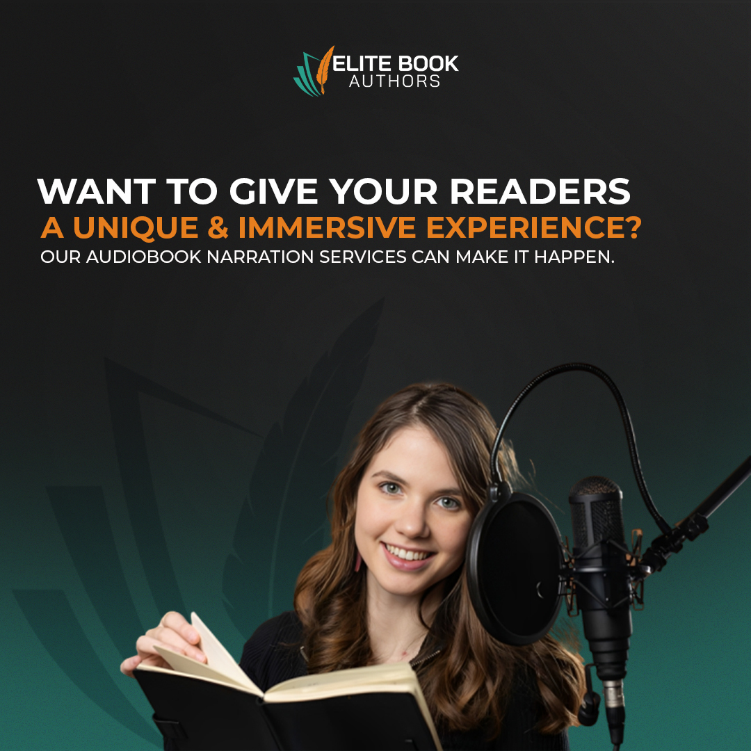 ElBookAuthors's tweet image. Step into a world of sound with our audiobook narration services. Let our talented team of narrators bring your story to life and engage your audience in a whole new way.
Contact us today and take your book to the next level! elitebookauthors.com
#elitebookauthors