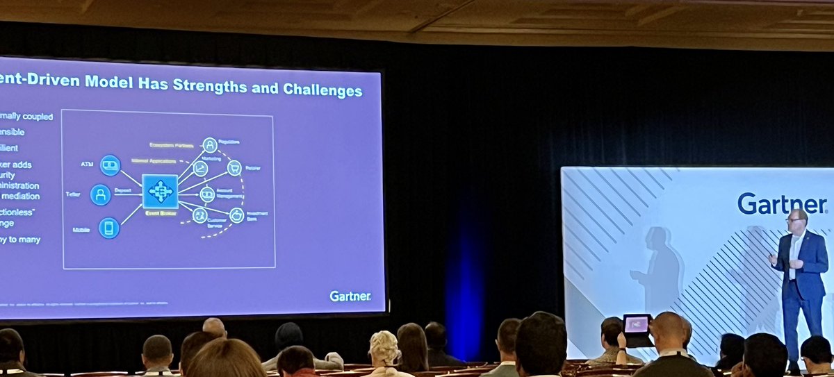 podboy's tweet image. Learning about modern EDA architectures at #GartnerAPPs @Gartner_inc @TIBCO