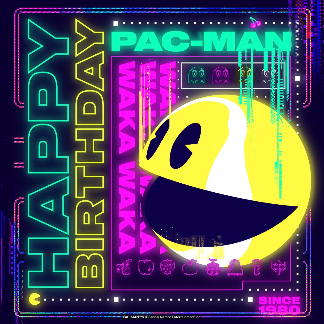 Twitch's tweet image. 43 years and he’s still chomping!

@officialpacman #PACMANBIRTHDAY