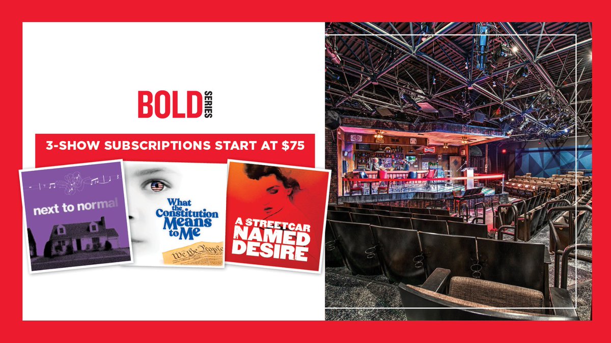 There's only one week left to get the best seats! May 28 will be here in a blink of an eye! Don't delay, #Subscribe today! bit.ly/3R24u8i #BOLDSeries #DowntownAurora #theatre #plays