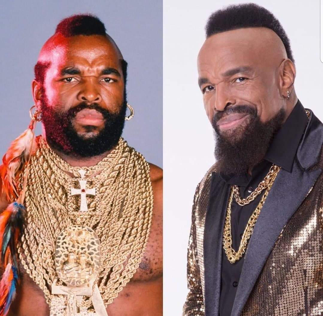 Happy 71st birthday Mr. T.
Time flies..... 