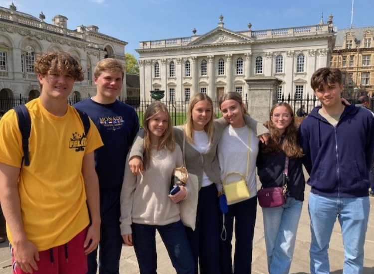 With exams finished, some of our 7IB boarders took a trip to Cambridge today. Thanks to Dr Reddy & Mr Kay for a organising a super day out! #Cambridge #IBlife #iloveboarding