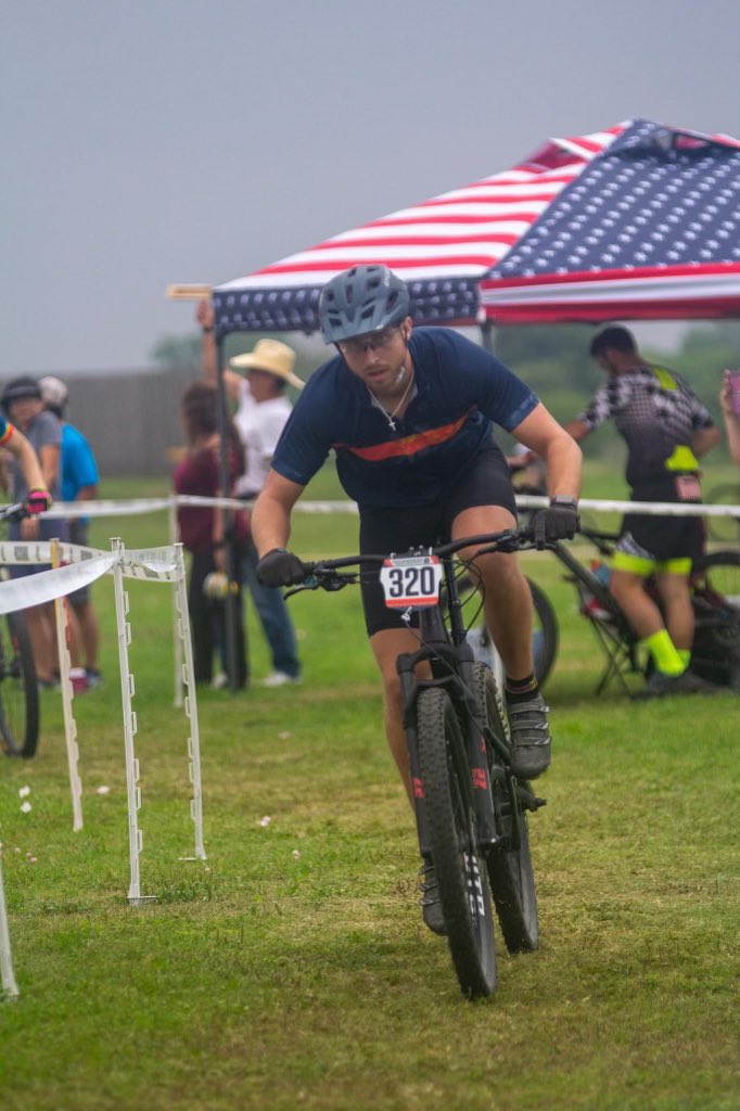 MichaelDearman6's tweet photo. Texas State Champion!!  Texas Mountain Bike Racing Association 19-29 year olds.  So proud of Michael! @_michaeldearman @StephanieDearma https://t.co/J9az1GOKPp