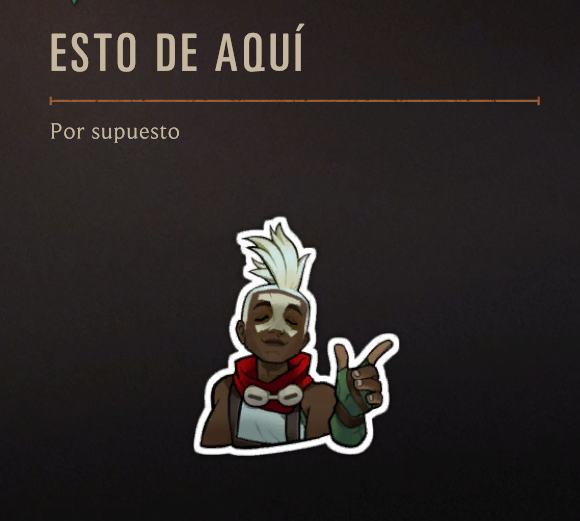 #LegendsofRuneterra
Gracias al programa de #LeaguePartner de LoR, tenemos nuevo sorteo esta semana.

De premio tenemos el tablero "Distrito Urbano" y ademas el gesto "Esto de aquí".

Para participar solo deben seguir esta cuenta y responder con su Riot Tag.
Valido para LAS/LAN.