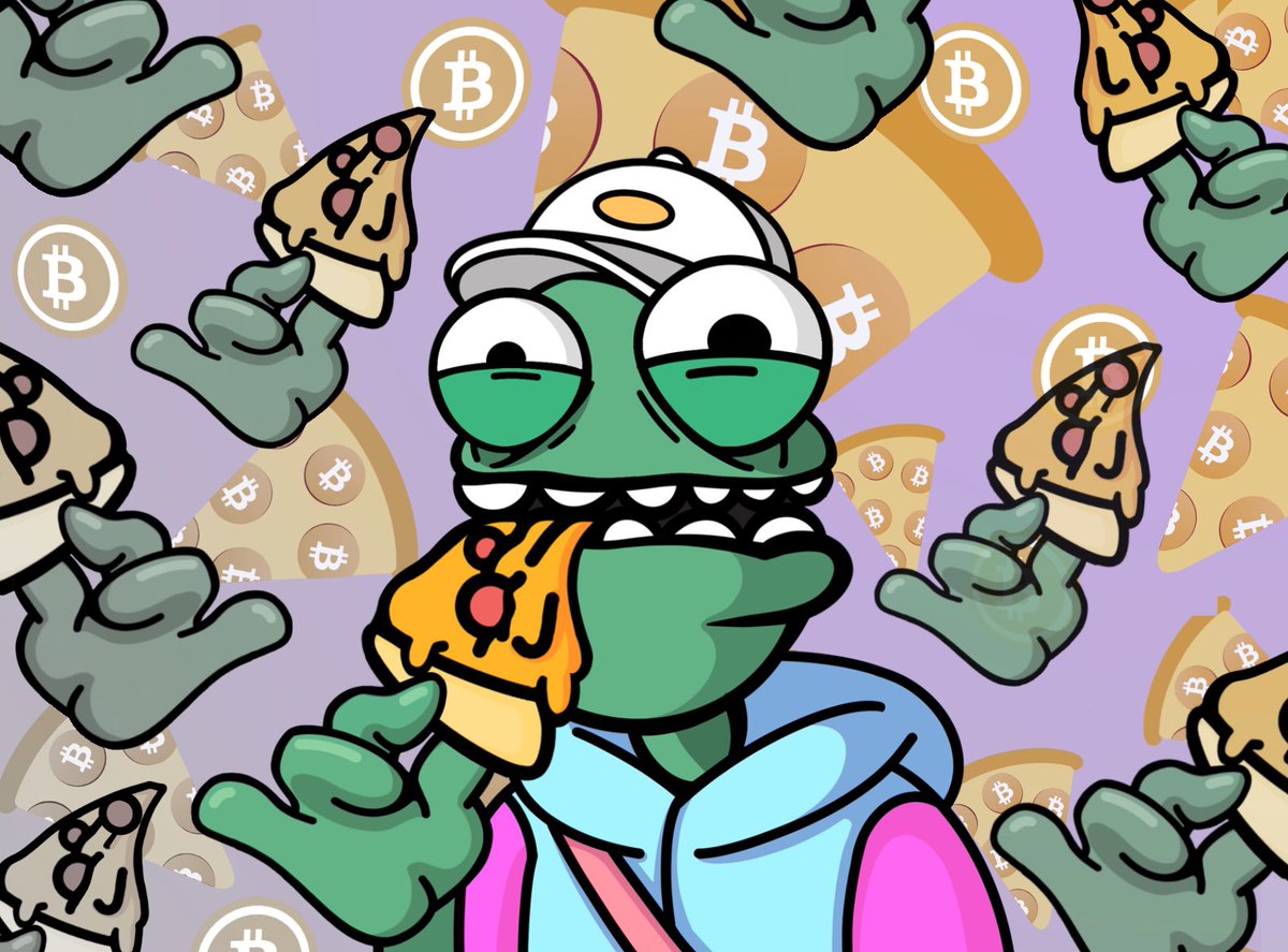 Who knew that a few slices of pizza could end up being worth millions? 🤑
Happy #Bitcoin  Pizza Day, everyone! 🍕#NFT #NFTs #nftdrop #nftart #NFTartwork #NFTCollection  #NFTartist #NFTCommuntiy #nftcollectors #NFTGiveaways #Web3 #Crypto #opensea #NFTWhitelist #Airdrop #JoobyClub
