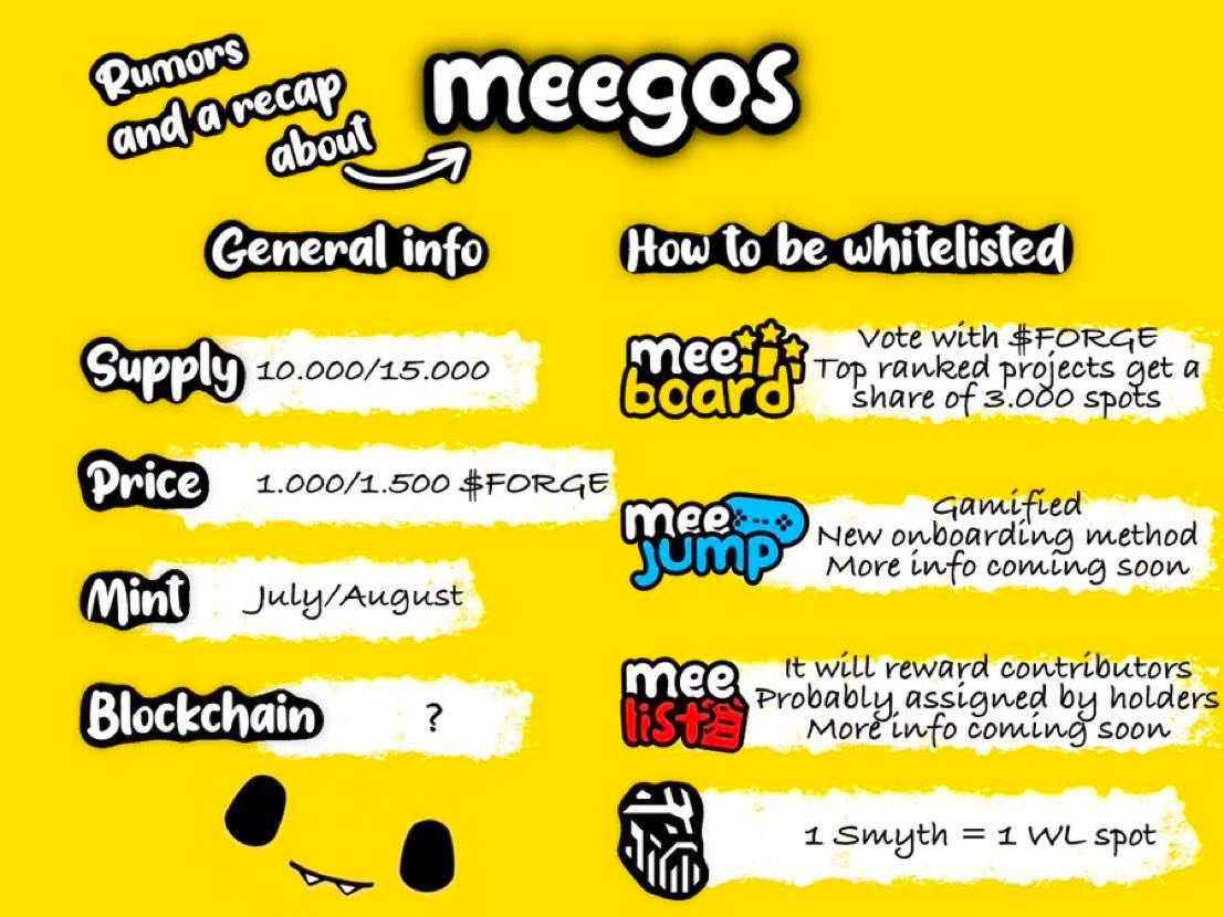2/ For instance, the exact supply of the collection remains unknown.

However, based on probably unofficial image shared in the project's Discord, it's estimated to be between 10,000 and 15,000 NFTs.

The mint price is also uncertain, likely ranging from 1,000 to 1,500 $FORGE.