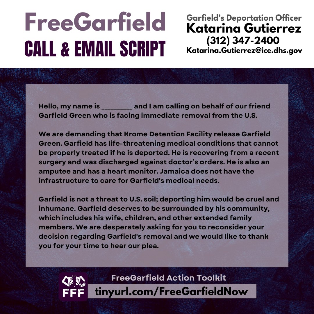 familiesfreedom's tweet photo. Call today to help us #FreeGarfield
More information:
https://t.co/WTGSpspz8b https://t.co/C665mHIpK1