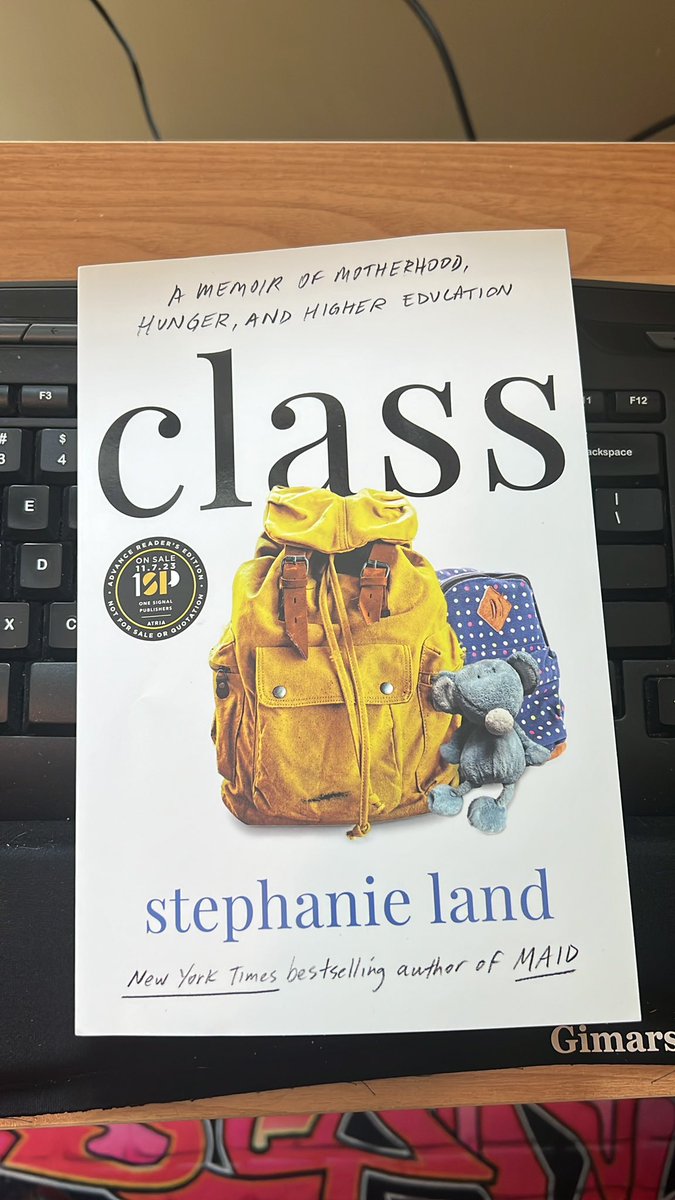 Look what just came in the mail! Thank you @stepville. I CAN NOT WAIT to read the new book and to see you this summer to talk about #class.