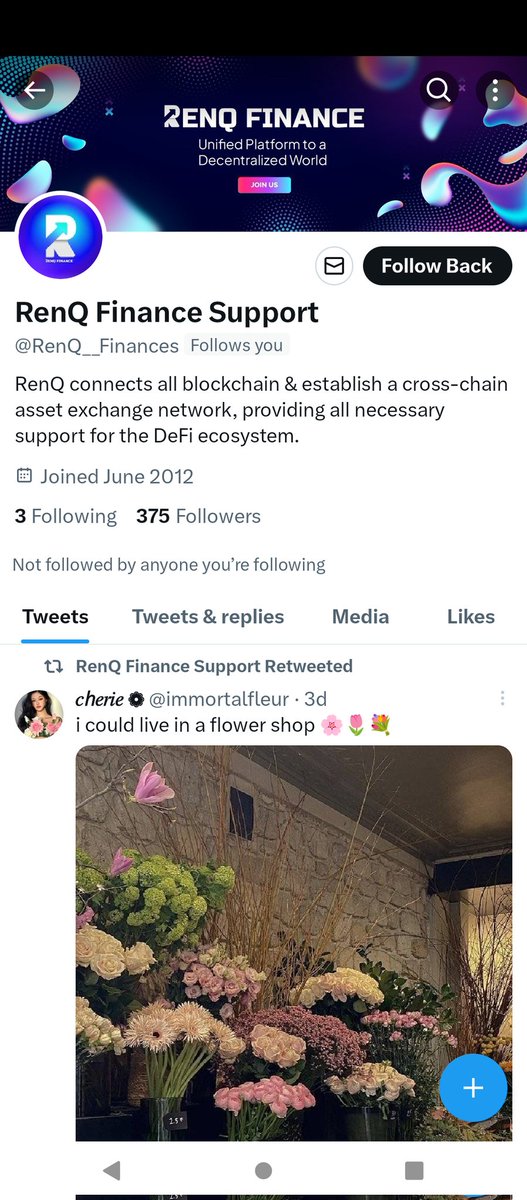 MalYemes's tweet photo. @RenQ_Finance I was contacted by this strange Support team for my question, it looks like a scammer. Please be aware. https://t.co/VKTFgAxOao
