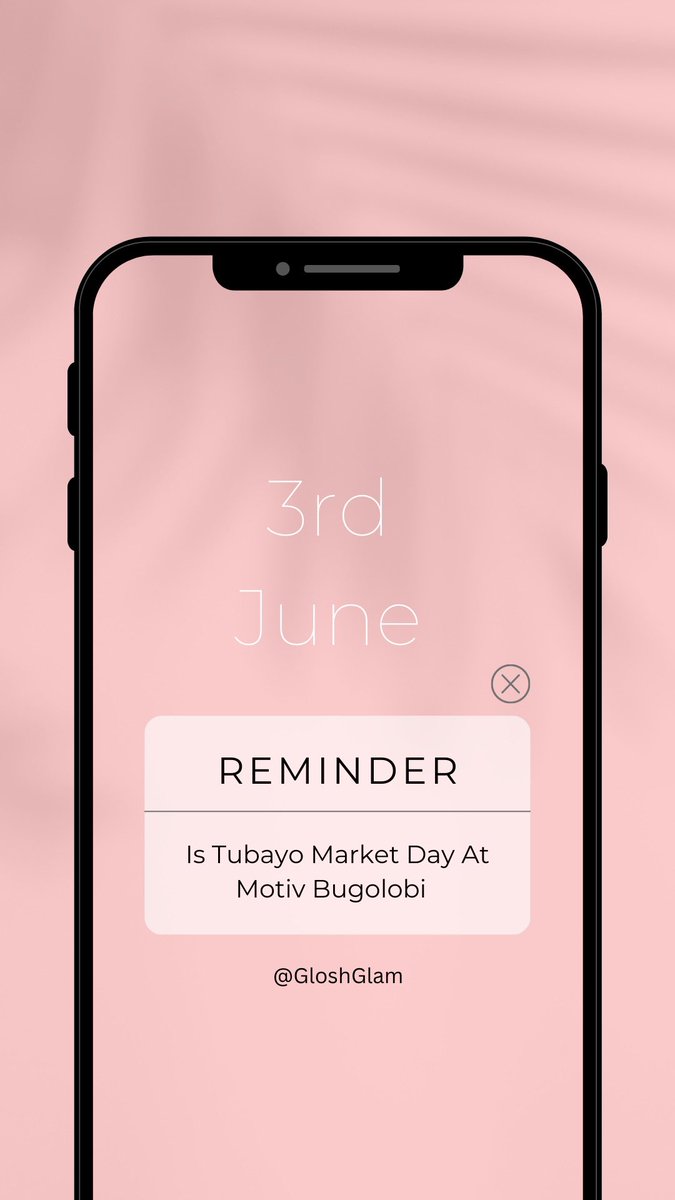 3rd June. Martyrs day edition #TubayoMarketDay  we are excited again 🥰 #gloshglam