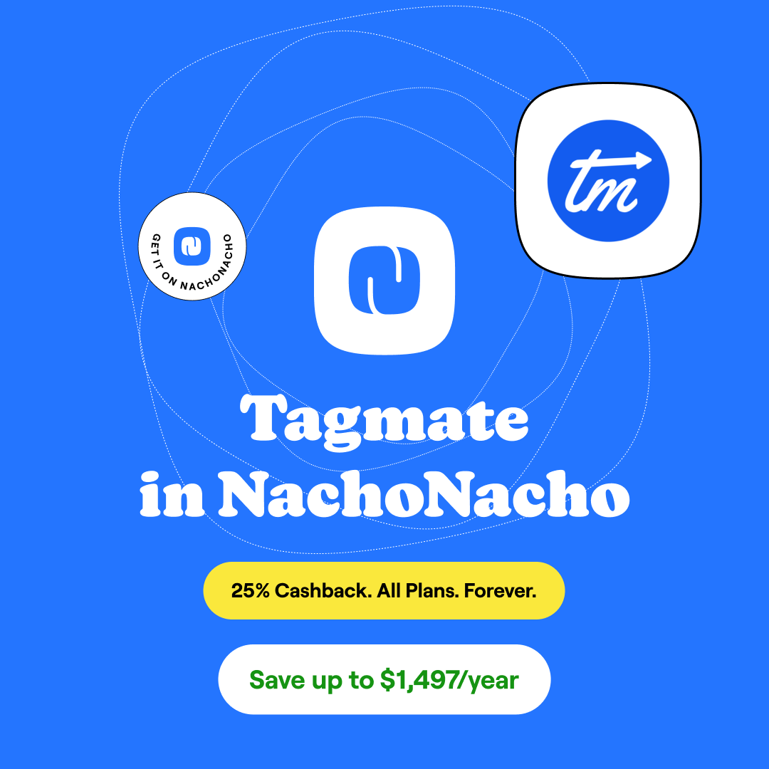 getnachonacho's tweet photo. Businesses use @TagmateApp to quickly and easily set up 100% accurate analytics tags and marketing pixels. Get bug-free data fast and for an affordable price. Made for non-coders! #NachoDeals

Save 25% forever 👉 https://t.co/UE2ssiHD2b https://t.co/1Ick4Sk8lv
