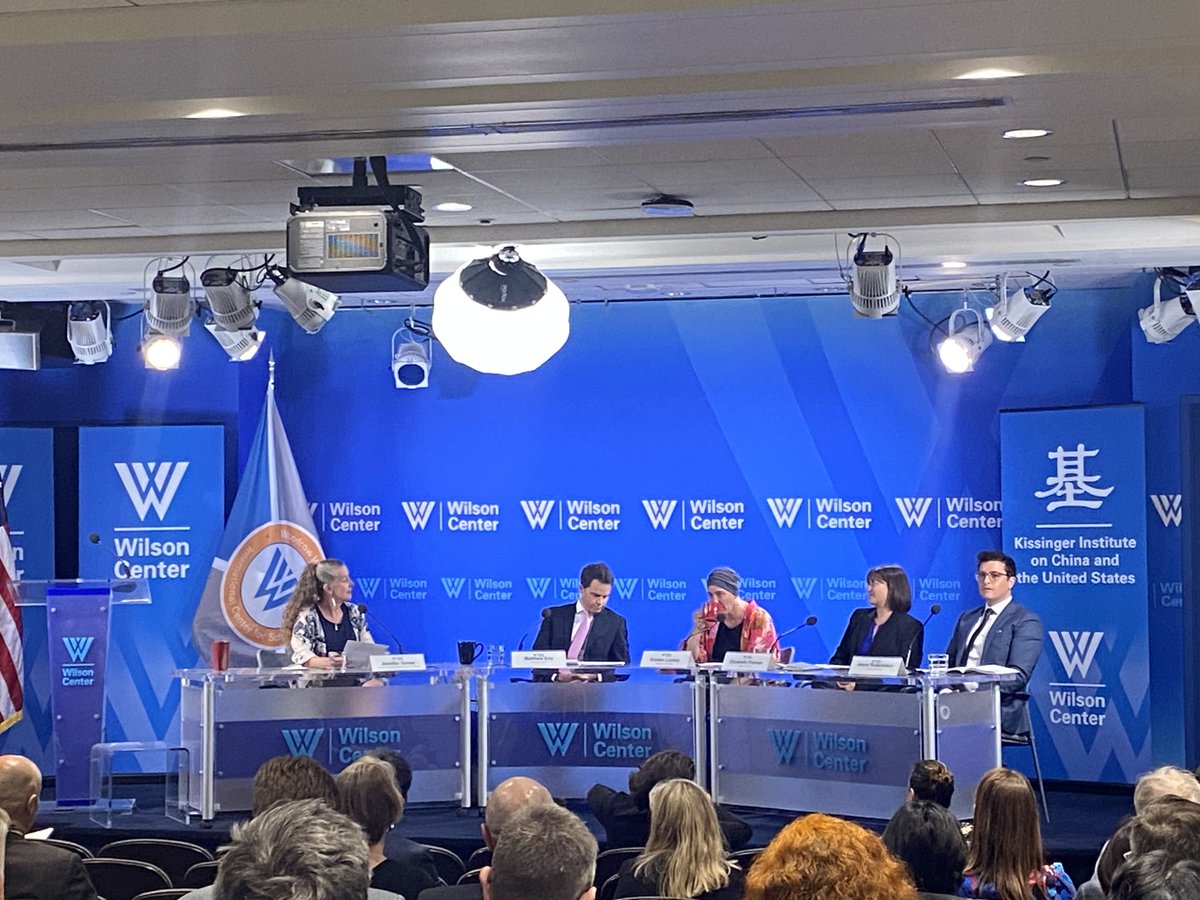 🔴 LIVE NOW: @wilsonCEF director Jennifer Turner moderates 'China's Norms Go Global' at @AsiaProgram's Wilson China Fellowship Conference, link to stream below 👇 
wilsoncenter.org/event/wilson-c…