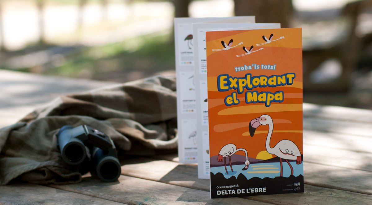 explorantelmapa's tweet photo. ✨Ja és aquí l'OcellDex!✨
Una guia d'iniciació a l'ornitologia amb aquelles espècies més emblemàtiques, il·lustracions simpàtiques i un sistema de puntuació per a descobrir el teu nivell d'ornitòleg!🐦
Estàs preparat per a agafar els prismàtics i sortir a explorar el mapa?🗺️ https://t.co/shT9zcbym7
