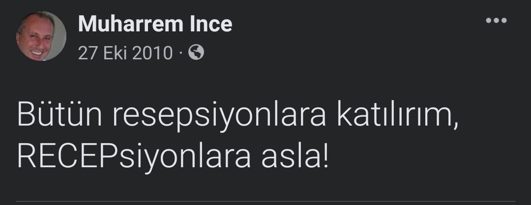 Muharrem İnce'nin geçmişte attığı twit sosyal medyada gündem oldu: