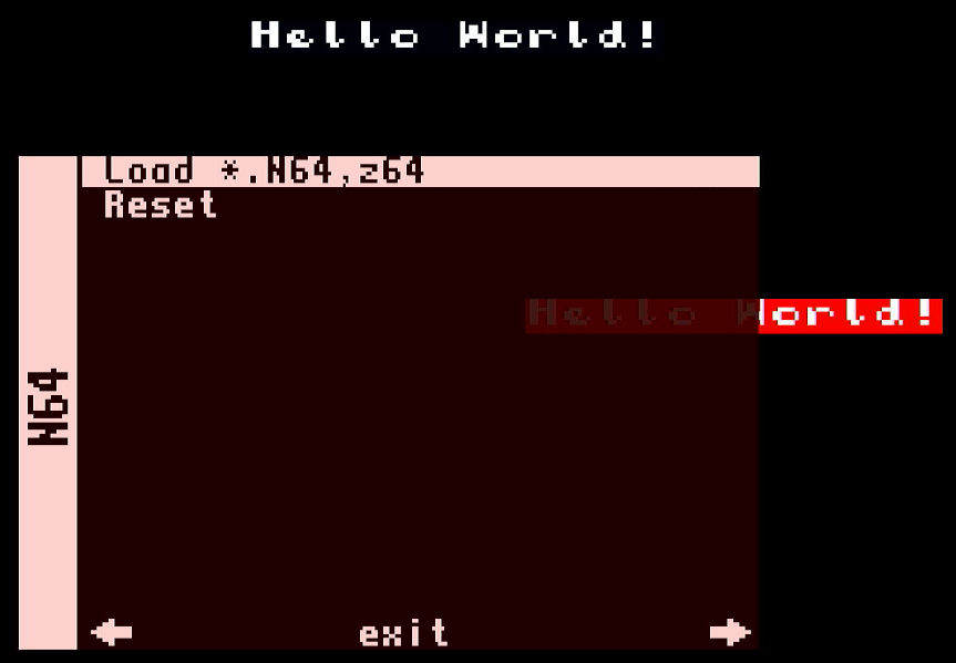 First sign of life on #MiSTerFPGA !
Only very basic CPU, RDRAM(DDR3) and cartridge(SDRAM) functionality working so far, but all boot stages run fine and something is visible on screen. A great starting point for the journey.