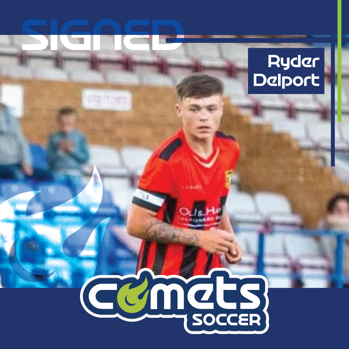WIT_Comets's tweet photo. Exciting news! Ryder Delport has signed a letter of intent and will join the Comets' Soccer program next fall! Welcome aboard and can't wait to see you on campus! #CometsSoccer #LetterOfIntentSigned #NewTeammate #WITComets #westerniowatech https://t.co/cUIy3Cabgj