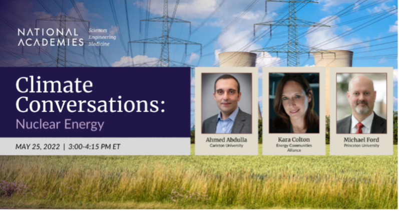 PPPLab's tweet image. What does the future of #NuclearEnergy look like? 

Join Michael Ford of @PPPLab, Ahmed Abdulla of @Carleton_U @CarletonEngDesg, Kara Colton of @EnergyCAorg on 5/25 at 3pm ET for #ClimateConversations.

RSVP ▶️ bit.ly/cc-nuclear-ene…