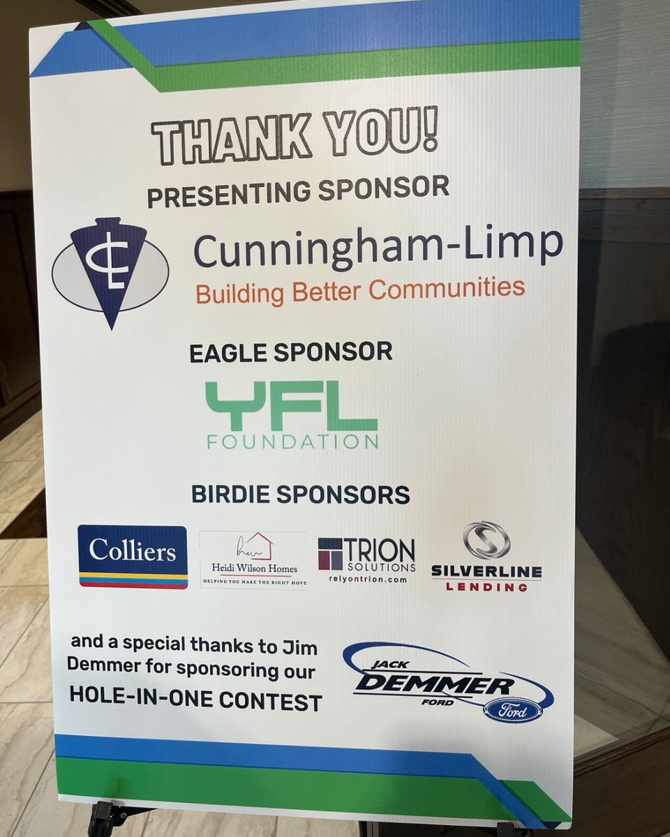 cunninghamlimp's tweet photo. C-L is thrilled to be the 2023 Presenting Sponsor for Eagles For Children! Together, let's drive change and make a positive impact in the lives of children. Fore the love of the game and the betterment of our community! ⛳️🦅 #BuildingBetterCommunities #eaglesforchildren https://t.co/Q9vi3wic2x