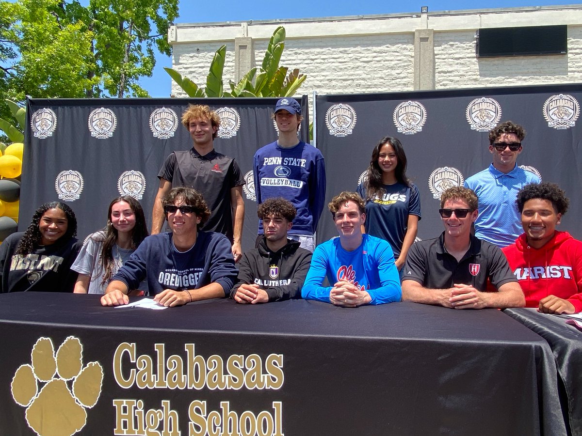 Calabasas Athletics on Twitter "Last week we celebrated our student