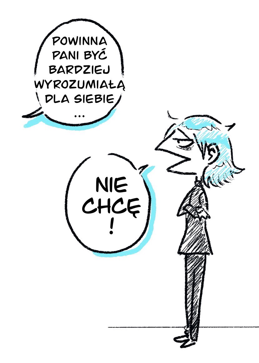 kpt_punk's tweet photo. Moja terapia w skrócie.
Nie zapowiadam wielkich powrotów, bo jest ciężko. Ale może będzie lepiej jak trochę porysuję. #angstycomics #kap_draws https://t.co/bpTaPqV8Qh