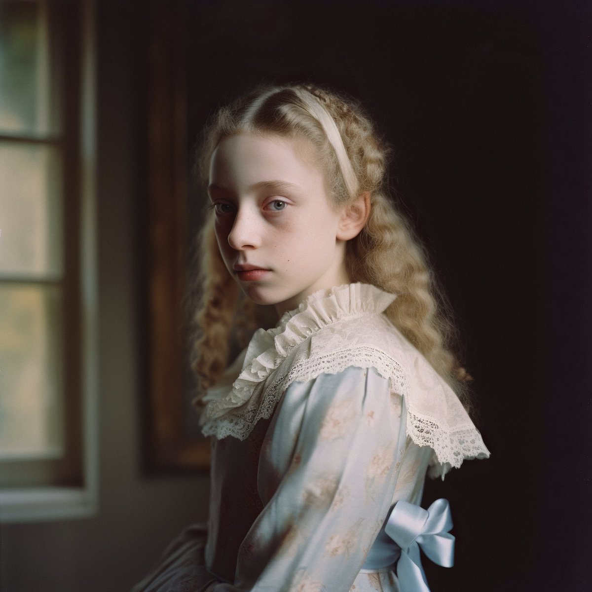 Jvde_AI's tweet photo. Working on a new series inspired by old paintings
#02 - Portrait of a Girl Dressed in Blue, Johannes Cornelisz. Verspronck, 1641
This painting has always been one of my favorite portraits in the Rijksmuseum.
#Craquelure #AIArtworks #rijksmuseum @rijksmuseum https://t.co/4QNNUwQv0G
