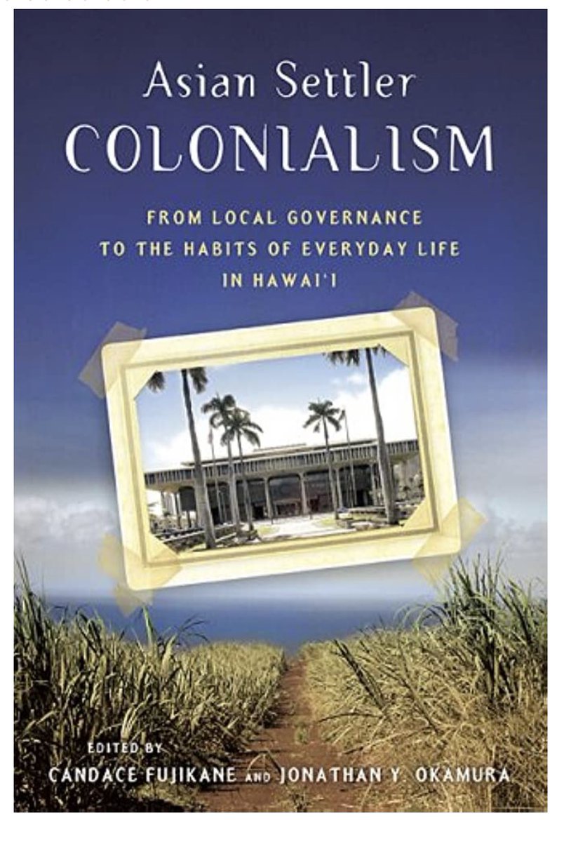 Please for the life of me during this aaPI month, if you are an Asian settler, please read this book to reflect on what it means to intentionally and inadvertently be a beneficiary of US settler colonialism ESPECIALLY if you benefit from Indigenous oppression on stolen lands.