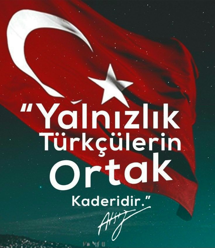 YAŞADIKÇA TÜRKÇÜYÜZ !!!

Bazıları Türklüğe ve Türkçülüğe ihanet etti diye,Türklükten ve Türkçülükten vazgeçek  değiliz.

Yaşadıkça Türkçüyüz...
