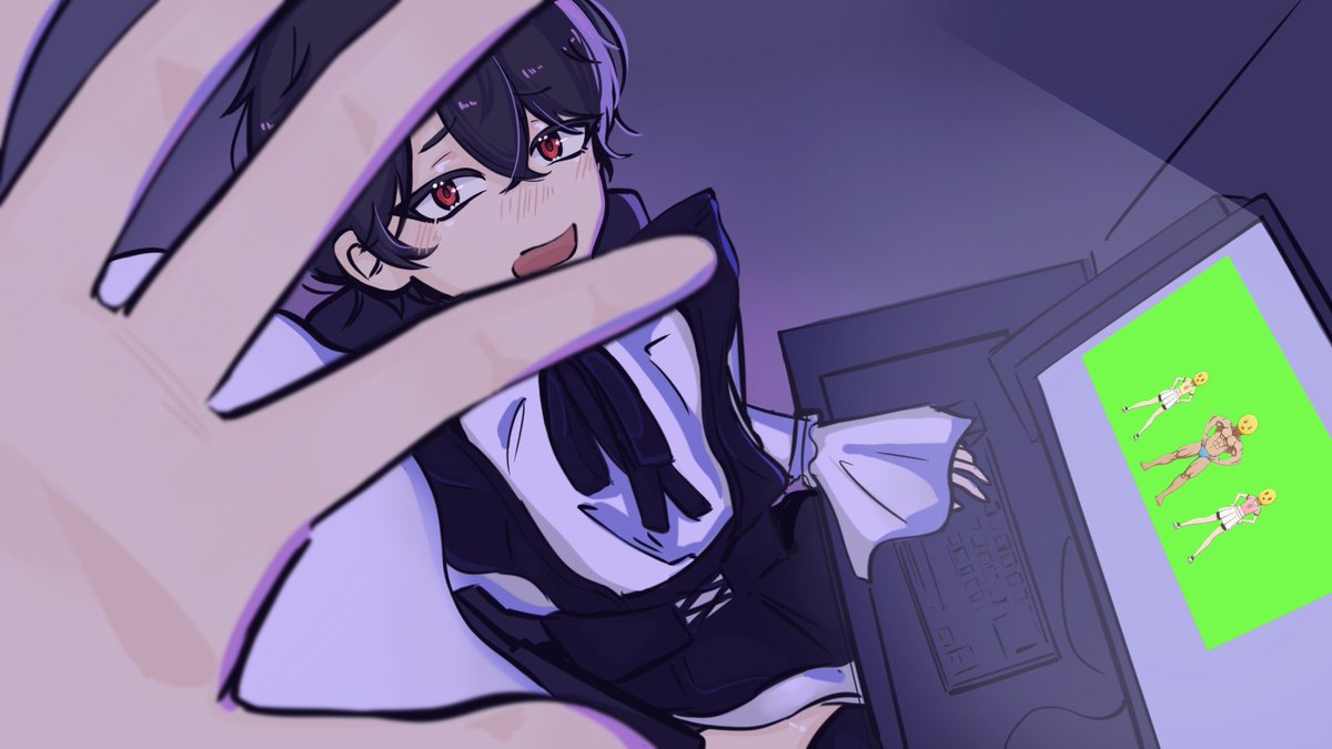 AkazawaYuiVT's tweet photo. This is very cute and funny at the same time! Thankyou for such a good art @nayukevin !!
メイド服の私を描いてくれる人がいるなんてこれはもう面白いですねwww
#Art #Maidstream https://t.co/IJpztJi6QH