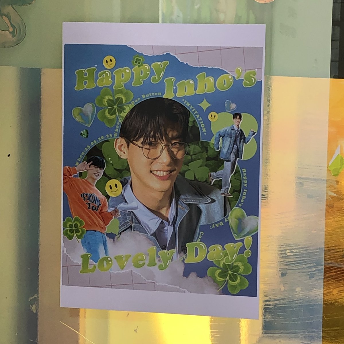 ppangtteogkkung's tweet photo. 인호 생일카페 후기🍀
#따스하게_피어난_봄날의_인호
#HAPPY_INHO_DAY
#DEAR_LOVELY_INHO https://t.co/KvJgUI8vLf
