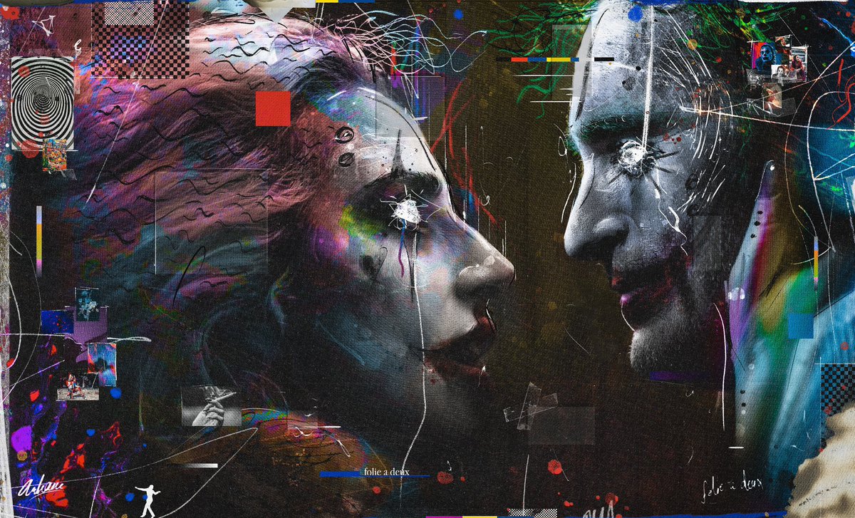 arhamxhaq's tweet photo. RIP graphic designers? 

I asked Arham to generate some cool mixed media pieces for me, and it was able to create these in literal seconds.

It’s over for designers, Arham is here. https://t.co/LkhiPtJ0V6