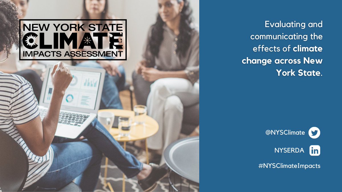 The #NYSClimateImpacts assessment includes a peer-reviewed technical report, economic assessment, and real stories from New York State's communities. Our goal? Provide communities and decision-makers with resources to build a climate-smart future. bit.ly/3HncJ9d