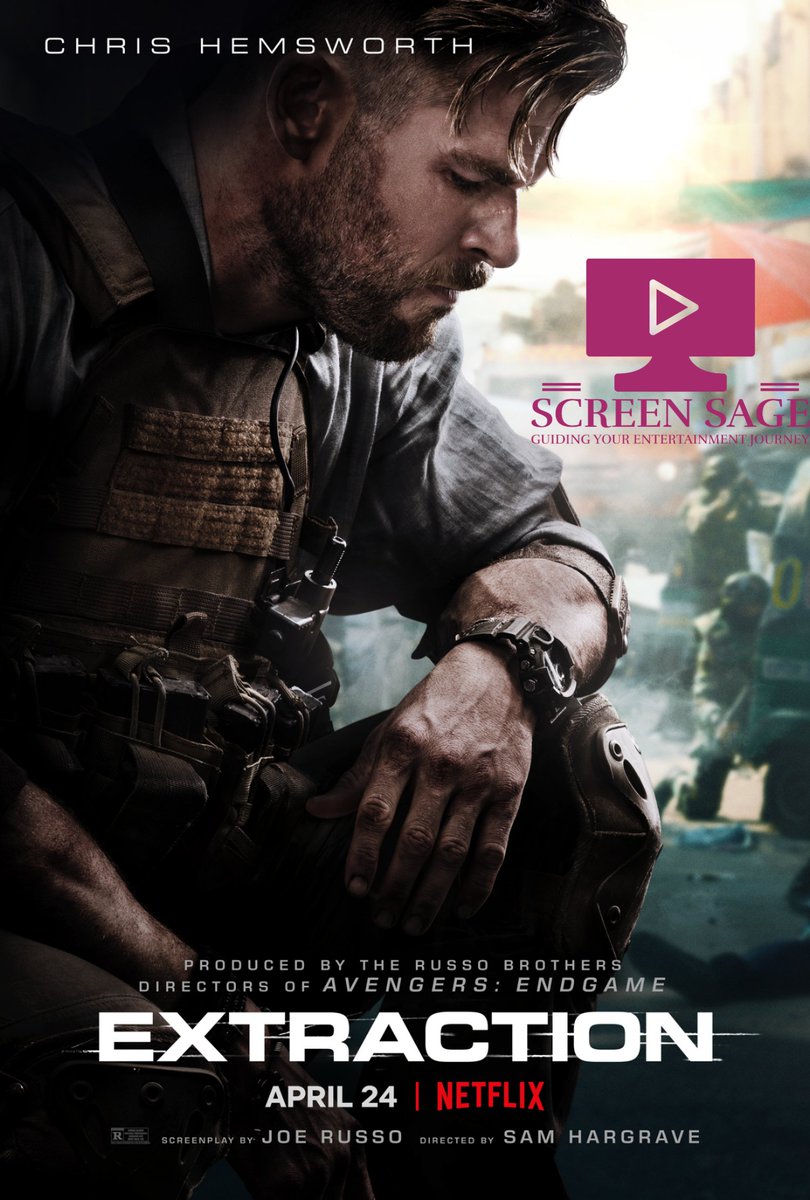 Cinema_News007's tweet photo. "Extraction 2020" فيلم حركة وإثارة يتبع قصة تايلر رايك، وهو مرتزقة مخضرم في سوق السوداء يُكلف بإنقاذ ابن رجل عصابات دولي مسجون، في أخطر مهمة إنقاذ في حياته المهنية.
يواجه تايلر خلال المهمة تحديات خطيرة ومميتة، لكنه يتحدى المخاطر ويخوض المعركة بجرأة وشجاعة. #Extraction2020 https://t.co/h0AyFETB7o