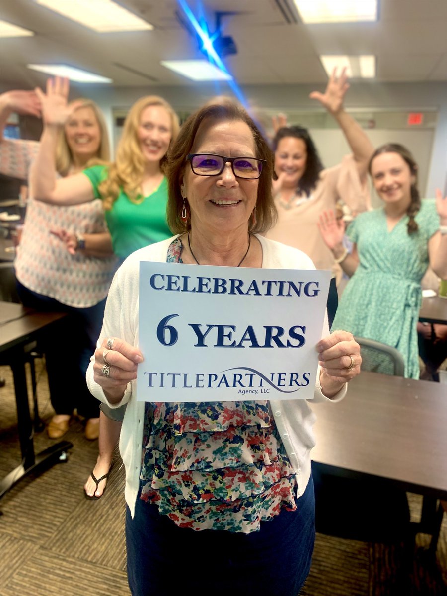 TitlePartnersMo's tweet photo. Congratulations to Title Partners Agency - Southfield Center Escrow Processor PAM REHG on celebrating her 6 YEAR ANNIVERSARY with TPA today!
— at Title Partners Agency - Southfield Center.
#titlepartners #customclosings #NationwideConstructionDisbursing https://t.co/oEgwor9Pwu