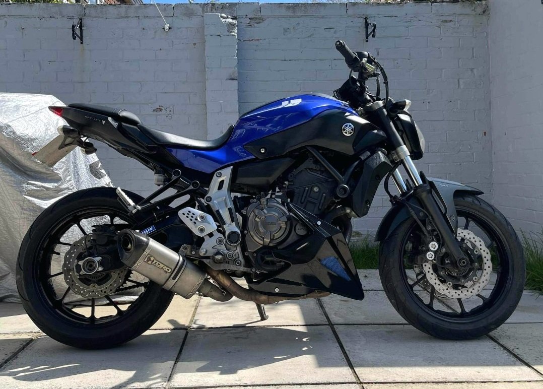 🚨STOLEN🚨

Blue Yamaha MT07
REG: GX16AYK 

TAKEN FROM QUEENS PARK AREA IN #brighton TODAY.

Any information please get in touch ASAP 🙏
@BtonHovePolice <a href="/sussex_police/">Sussex Police</a> @SussexRoadsPol 
<a href="/brightonargus/">Brighton Argus</a> 
<a href="/BtnHoveSpecials/">Brighton Specials</a>