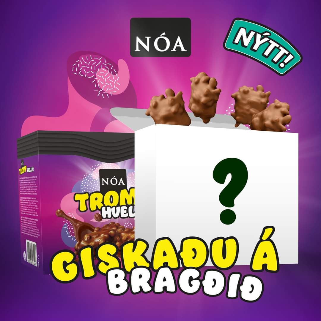 Ef þetta er eitthvað annað eitt sett kjaftæði þá er ég hætt að versla við Nóa.