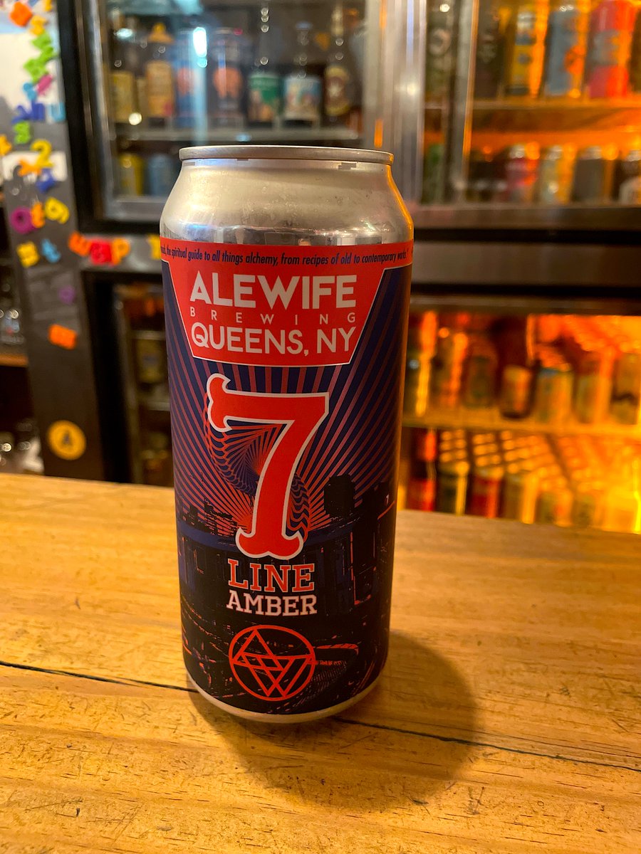 GebhardsNYC's tweet photo. If you know GBC, you know we're all about the Mets, but you can be a fan of any team to like this one... 7 Line Amber from Alewife Brewing!
#gebhardsbeerculture #upperwestside #nycbars #nyccraftbars #upperwestsidebar #bottleshop #beer #beerlover #alewifebrewingcompany #7line https://t.co/7gnuhHG1qb